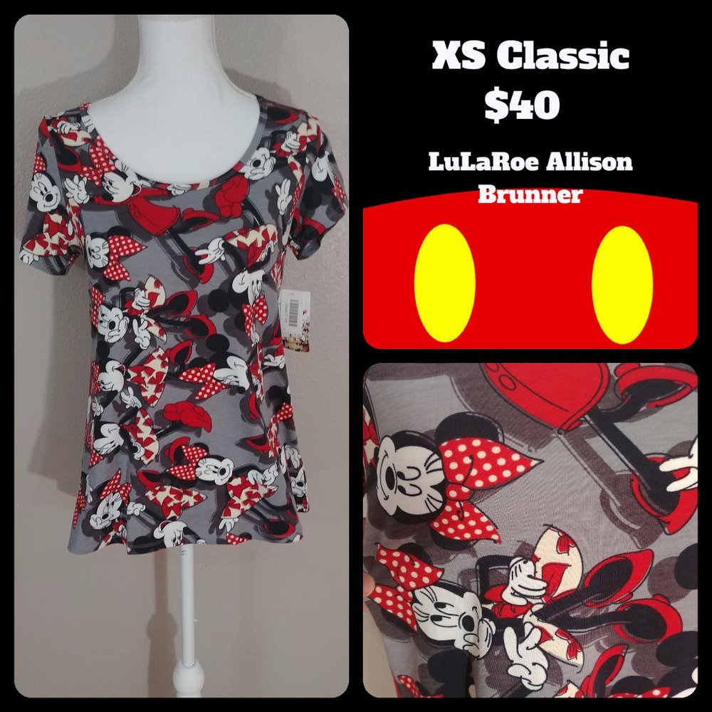 ⭐ Lularoe Disney Classic T - XS - NWT
